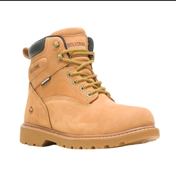 Wolverine Men's Floorhand Waterproof Steel Toe 6" Work Boot - W10632 - Picture 2 of 8